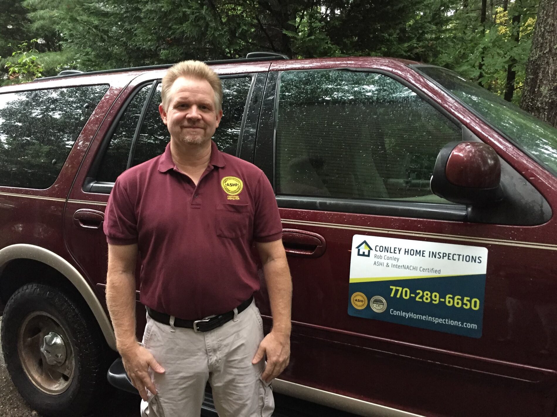 Rob Conley, owner of Conley Home Inspection